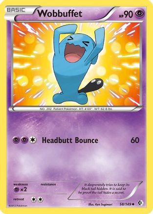 Wobbuffet 058/149 - Boundaries Crossed