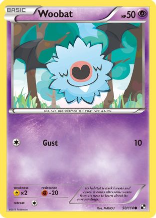 Woobat 050/114 - Black and White