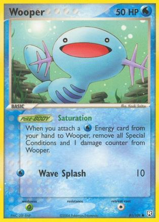 Wooper 081/109 - Team Rocket Returns