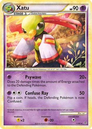 Xatu 011/95 - Unleashed Holofoil