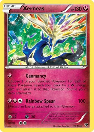 Xerneas 096/146 - XY Base Set Reverse Holofoil