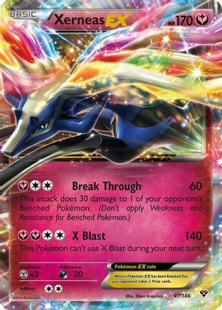 Xerneas EX 097/146 - XY Base Set Holofoil