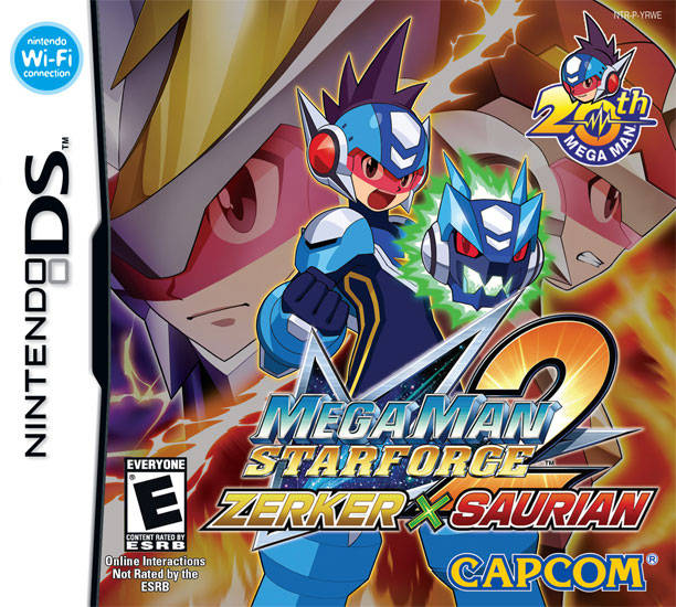 Mega Man Star Force 2: Zerker X Saurian (Nintendo DS)