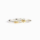European American Style Zircon Inlaid Ring