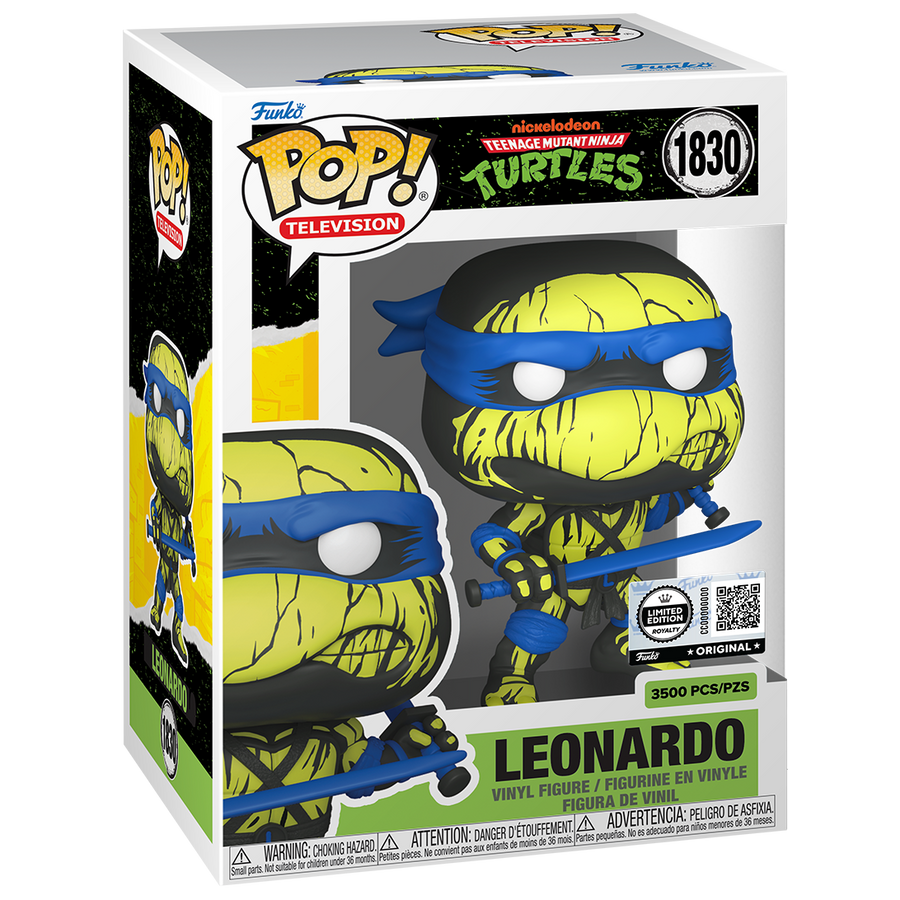 Pop! Television Teenage Mutant Ninja Turtles Leonardo (Deco) Limited Edition #1830 LE3500