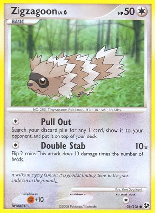 Zigzagoon 096/106 - Great Encounters