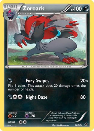 Zoroark 067/98 - Emerging Powers Reverse Holofoil