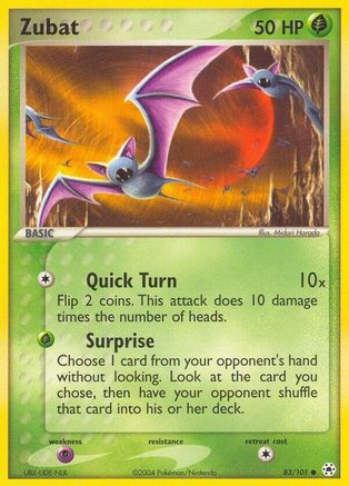 Zubat 083/101 - Hidden Legends