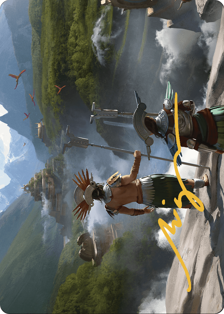 Glimpse the Core // Glimpse the Core (ALCI-025) - The Lost Caverns of Ixalan Art Series (Borderless)