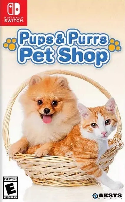 Pups & Purrs Pet Shop (Nintendo Switch)