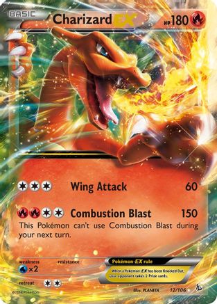Charizard EX 012/106 - XY  Flashfire Holofoil