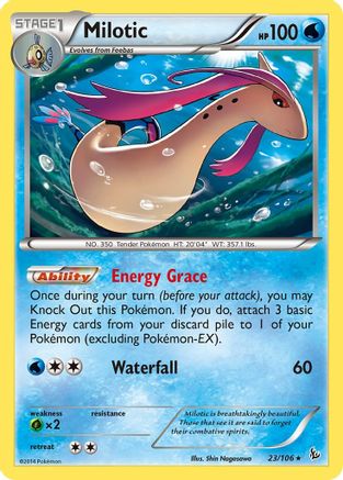 Milotic 023/106 - XY  Flashfire Holofoil