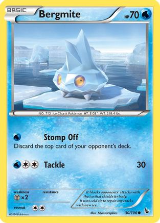 Bergmite 030/106 - XY  Flashfire