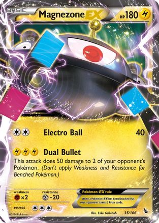 Magnezone EX 035/106 - XY  Flashfire Holofoil
