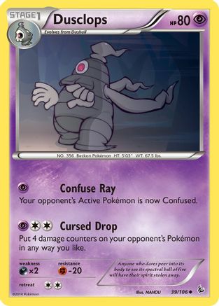 Dusclops 039/106 - XY  Flashfire