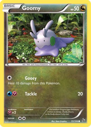Goomy 072/106 - XY  Flashfire Reverse Holofoil