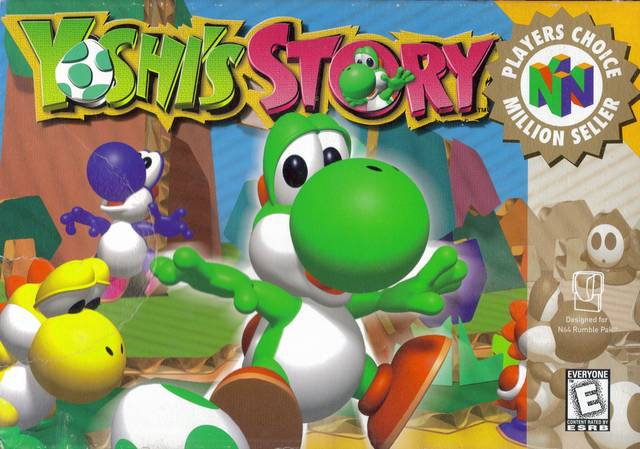Mario 64 Yoshi's Island N64 Yoshi's Story (Player's Choice