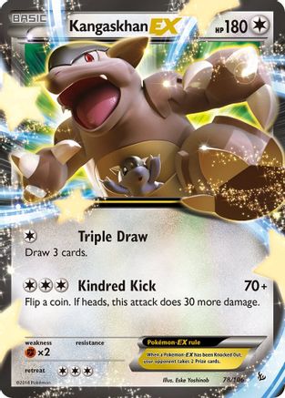 Kangaskhan EX 078/106 - XY  Flashfire Holofoil