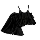 Nine-point Pants Wide-leg Pants Two-piece Women