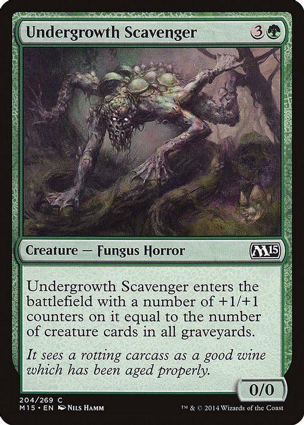 Undergrowth Scavenger | 204 | Magic 2015 (M15)