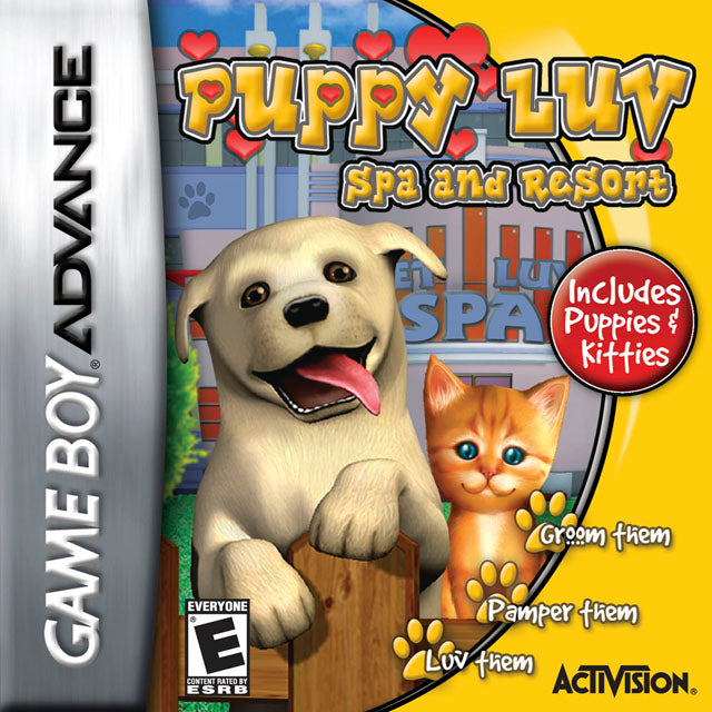 Puppy Luv: Spa and Resort (Gameboy Advance)