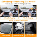 24V 160W Portable Car Heater & Fan | 2-in-1 Rotating Defroster/Demister with 4.92ft Cord