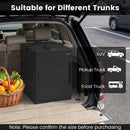 91 Qt Insulated Food Pan Carrier with Door Shafts-Black