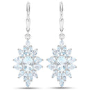 19.18 Carat Genuine Blue Topaz .925 Sterling Silver 3 Piece Jewelry Set (Ring, Earrings, and Pendant w/ Chain)