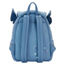 Loungefly Disney Lilo & Stitch Plush Sherpa Stitch Mini Backpack