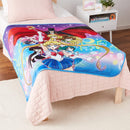 Sailor Moon R - Sailor Moon Group Sublimation Throw Blanket 60in. By 46in.