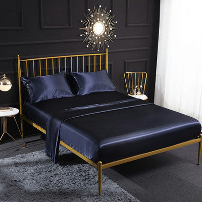 Satin Bedding Set 4 Pieces Queen King Size
