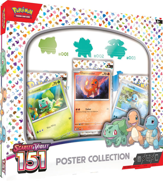 Pokemon Tcg Scarlet  Violet 151   Poster Collection
