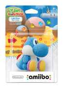 Light Blue Yarn Yoshi Amiibo: Yoshi's Woolly World Series (Nintendo Switch)