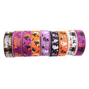 Creative Printed Casual Halloween Ribbed Ribbon