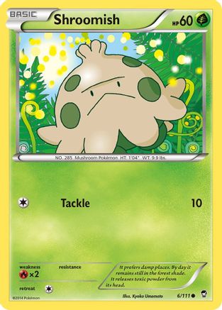 Shroomish 006/111 - XY  Furious Fists