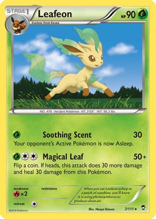 Leafeon 007/111 - XY  Furious Fists