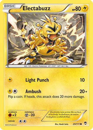 Electabuzz 029/111 - XY  Furious Fists