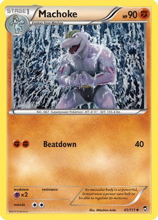 Machoke 045/111 - XY  Furious Fists
