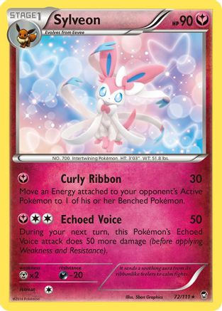 Sylveon 072/111 - XY  Furious Fists
