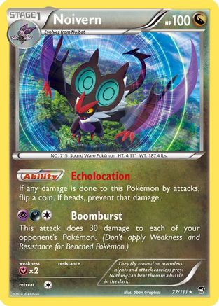 Noivern 077/111 - XY  Furious Fists Reverse Holofoil