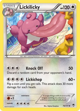 Lickilicky 079/111 - XY  Furious Fists