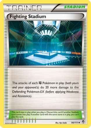 Fighting Stadium 090/111 - XY  Furious Fists