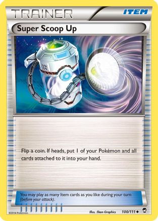 Super Scoop Up 100/111 - XY  Furious Fists