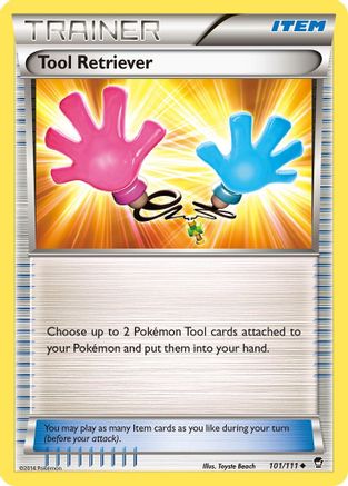 Tool Retriever 101/111 - XY  Furious Fists