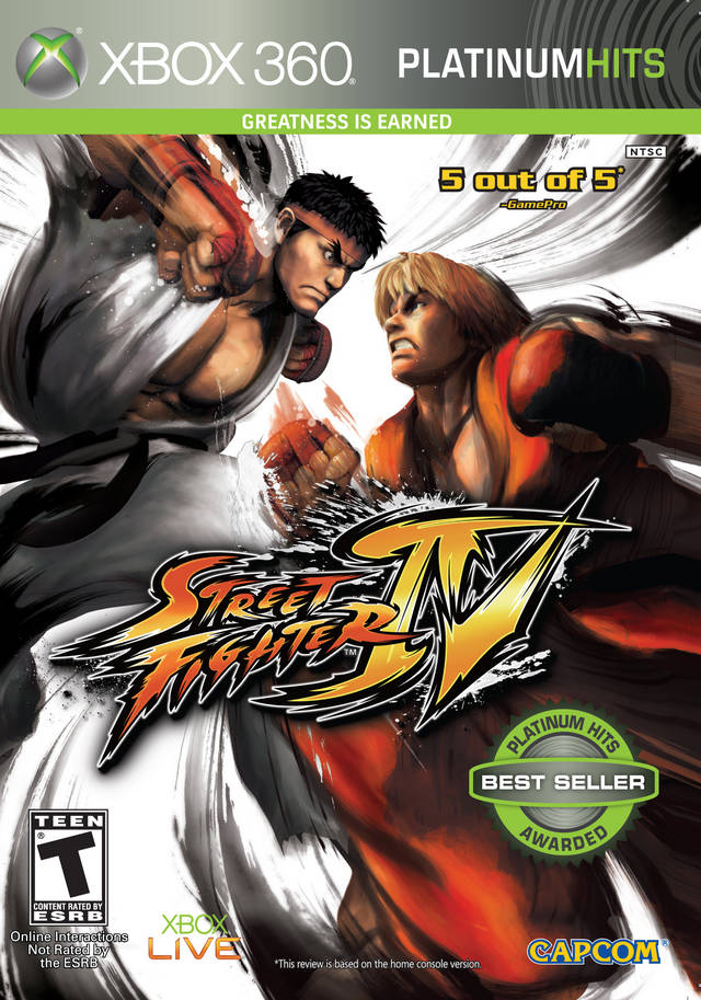 Street Fighter IV (Platinum Hits) (Xbox 360)