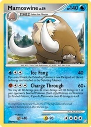 Mamoswine (DP Legends Awakened) 009/146 - Deck Exclusives