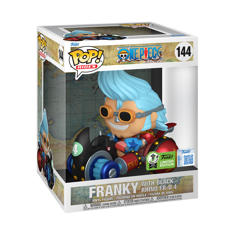 ECCC 2026 Convention Exclusive One Piece Pop! Rides Deluxe Franky