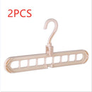 9-hole Space Saving Clothes Hanger Organizer