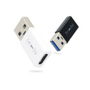 USB Male to USB C Female Double Sided Adapter