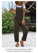 Summer Suspender Pocket Jumpsuit